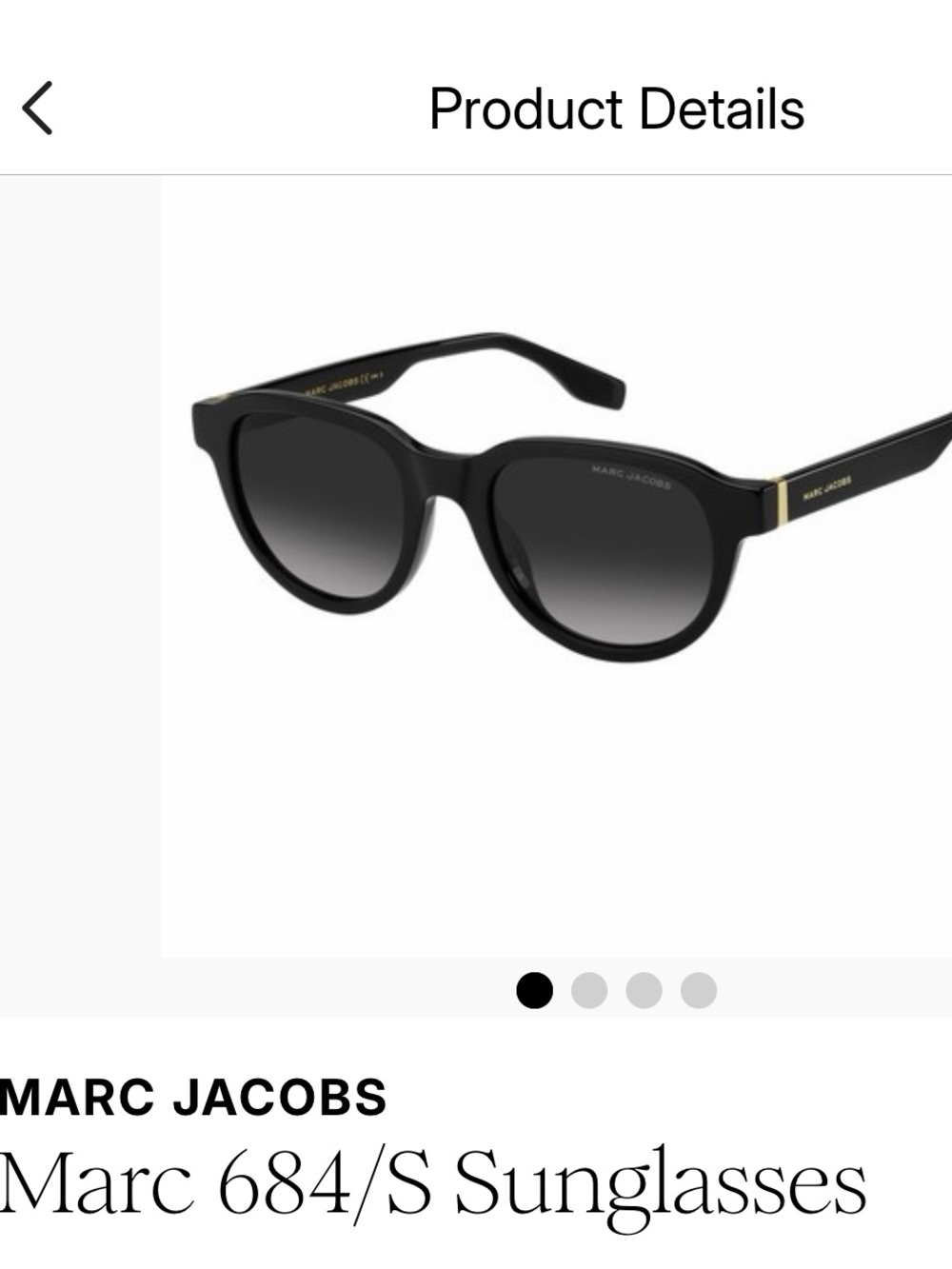 NWT Marc Jacob’s Marc 684/S Sunglasses